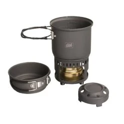 Esbit CS585HA Cookset For Solid Fuel -Hiking And Camping 0 574