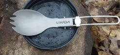 Lixada Titanium Folding Spork -Hiking And Camping 02 2