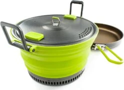 GSI Outdoors Escape HS 3L Pot + Frypan -Hiking And Camping 1000 682