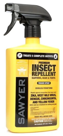 Sawyer Permethrin Insect Repellent Treatment For Clothing, Gear, And Tents -Hiking And Camping 1000 942