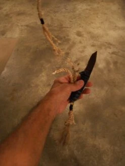 Ozark Trail Titanium-Coated Knife -Hiking And Camping 100 0508