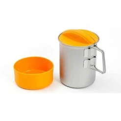 Snow Peak Hybrid Summit Solo Titanium Cookset -Hiking And Camping 10245992 zm