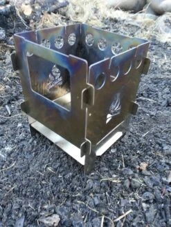 Bushcraft Essentials Bushbox Titanium Outdoor Pocket Stove -Hiking And Camping 20150920 181854