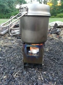 Bushcraft Essentials Bushbox Titanium Outdoor Pocket Stove -Hiking And Camping 20150920 183432