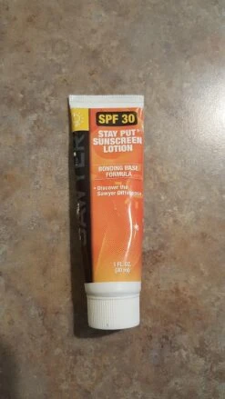 Sawyer Stay-Put Sunscreen SPF 30 -Hiking And Camping 20160715 074157
