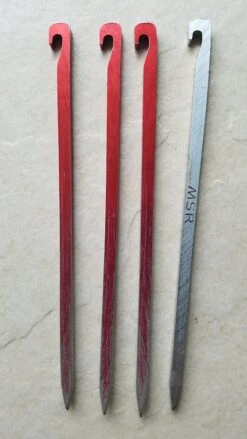 MSR Needle Tent Stakes -Hiking And Camping 20201116 115851