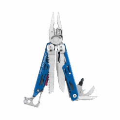 Leatherman Signal -Hiking And Camping 439 cobalt fanned