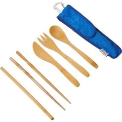 To-Go Ware Bamboo Utensil Set -Hiking And Camping 460 629
