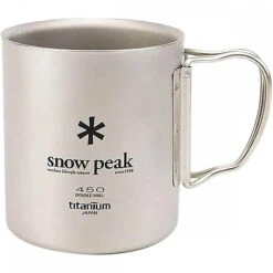 Snow Peak Ti-Double 450 Cup -Hiking And Camping 7870