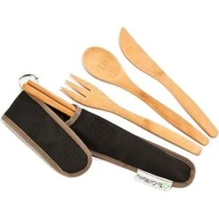 To-Go Ware Bamboo Utensil Set -Hiking And Camping 792792 1