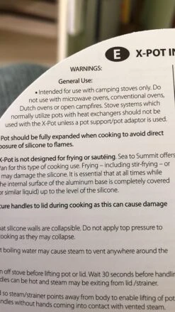 Sea To Summit X-Pot 1.4L -Hiking And Camping A2F74745 6997 4905 8EC9 88D0F9A6A30D