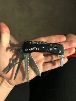 Multi Function With LED Light Folding Tool -Hiking And Camping A7892011 3B65 41D5 B99F 3A85087058A9