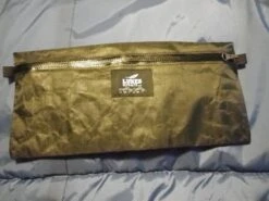 Luke's Ultralite Accessory Pouch #2 -Hiking And Camping Accessory Pouch Black Front
