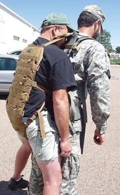 Kifaru Tactical Platform Frame And Suspension -Hiking And Camping CP casualty3