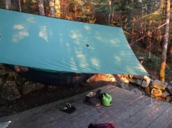 UGQ SilPoly Rectangular Cat Cut Tarp (10x12) -Hiking And Camping DSC01410a