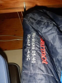 Marmot Mavericks 40 Semi Rec -Hiking And Camping DSCN1936