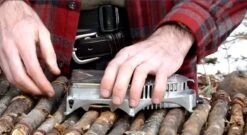 SolHuma VitalGrill Survival Stove -Hiking And Camping Folded up