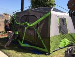 Ozark Trail 9 Person 2 Room Instant Cabin Tent With Screen Room -Hiking And Camping FullSizeRender 8