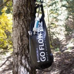 HydroBlu Go Flow Water Gravity Bag With Versa Flow Water Filter -Hiking And Camping HB GF 01 action 33 09922 1530197328