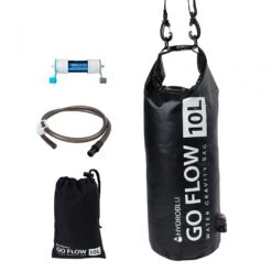HydroBlu Go Flow Water Gravity Bag With Versa Flow Water Filter -Hiking And Camping HB GF Composite Kit 60245 1530197326