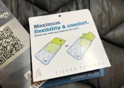 Sierra Designs DriDown Pillow -Hiking And Camping IMG 0283