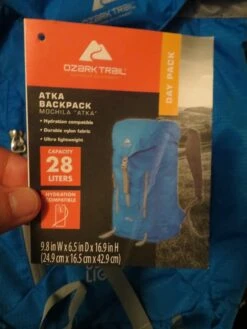 Ozark Trail Atka 28L -Hiking And Camping IMG 3868