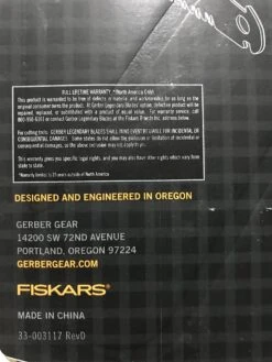 Gerber Exchange-A-Blade Saw -Hiking And Camping IMG 8741