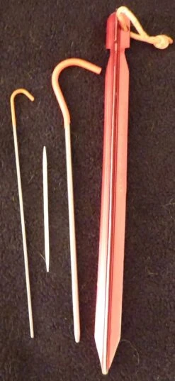 Terra Nova Titanium 1g Skewer Pegs -Hiking And Camping P1000706 1
