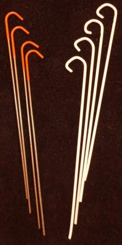 Terra Nova Titanium 1g Skewer Pegs -Hiking And Camping P1000715