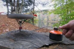 MSR LowDown Remote Stove Adapter -Hiking And Camping REZ camping october 18 msr 2 3