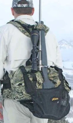 Nimrod Pack Systems Haul Frame Pack -Hiking And Camping Weapon Compartment 2