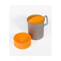 Snow Peak Hybrid Summit Solo Titanium Cookset -Hiking And Camping image 6398