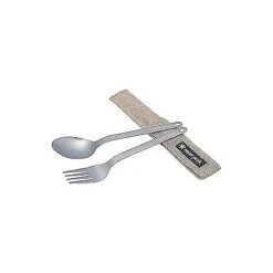 Snow Peak Titanium Fork & Spoon Set -Hiking And Camping image 6527