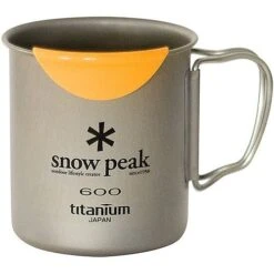 Snow Peak Titanium Single Wall 600 Cup -Hiking And Camping image 6672