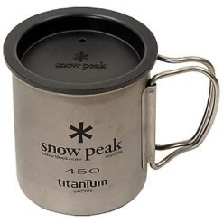 Snow Peak 450ml Mug Insulation Lid -Hiking And Camping image 6679