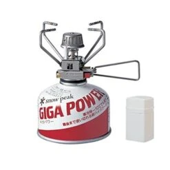 Snow Peak GigaPower Stove, Titanium, Manual -Hiking And Camping image 6882