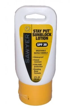 Sawyer Stay-Put Sunscreen SPF 30 -Hiking And Camping image 7765