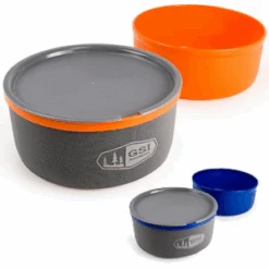 GSI Outdoors Ultralight Nesting Bowl And Mug -Hiking And Camping l301999