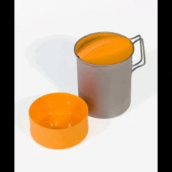 Snow Peak Hybrid Summit Solo Titanium Cookset -Hiking And Camping l30735