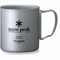 Snow Peak Ti-Double 450 Cup -Hiking And Camping l456515 1