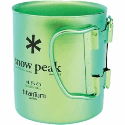 Snow Peak Ti-Double 450 Cup -Hiking And Camping l758171