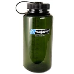 Nalgene 32 Oz Wide Mouth Lexan -Hiking And Camping lm nlgne wm qt moss 06