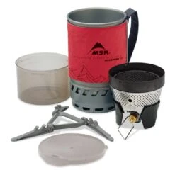 MSR WindBurner Personal Stove System -Hiking And Camping msr windburner personal stove system