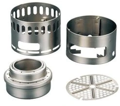 Evernew Ti Alcohol Stove DX Set -Hiking And Camping opplanet evernew eby 255 ti dx set w stove bceaae main