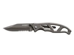 Gerber Paraframe I -Hiking And Camping opplanet gerber paraframe i folding knife serrated 3in high carbon stainless blade ti grey 2208445 main