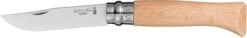 Opinel No. 8 Folding Knife -Hiking And Camping opplanet opinel no 08 stainless steel 000405 main