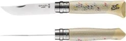 Opinel No. 8 Folding Knife -Hiking And Camping opplanet opinel tour de france peloton folding knife no 8 3 35in w virobloc 12c27 sandvik ss beechwood handle wood 002317 main