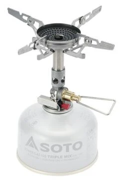Soto WindMaster -Hiking And Camping opplanet soto od 1rxn windmaster stove with micro regulator and 4flex pot support main