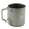 Toaks Titanium 450ml Cup -Hiking And Camping opplanet toaks titanium 450ml cup grey cup 450 cup main