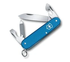 Victorinox Swiss Army Cadet Alox -Hiking And Camping opplanet victorinox cadet alox limited edition 2020 swiss pocket knife ribbed aqua blue 84mm 0 2601 l20 main